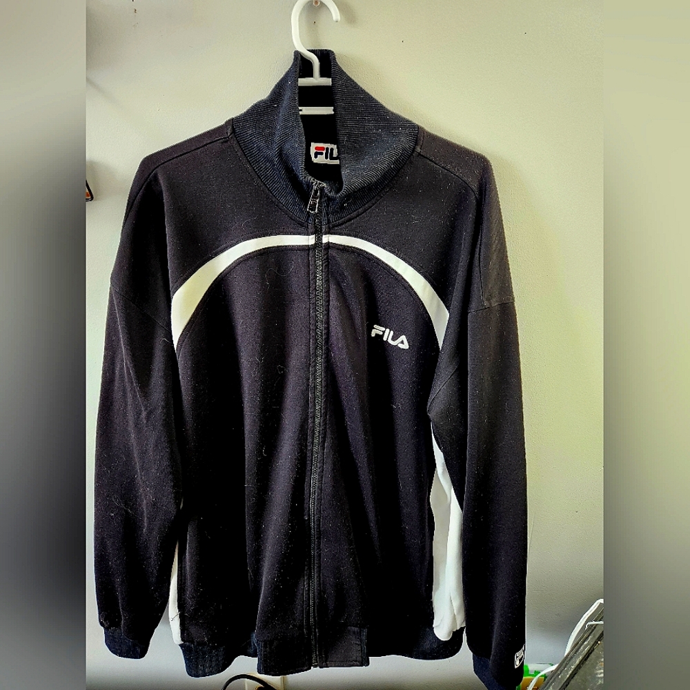 Men's XXL Fila Zip Up Sweater